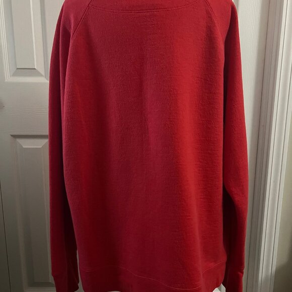 90's Champion Red Crewneck Sweatshirt - Picture 4 of 6